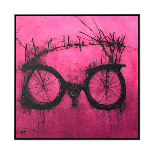 Bicycle, Valentinii, Gallery Canvas Wraps, Square Frame