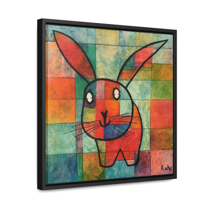 Rabbit 34, Gallery Canvas Wraps, Square Frame