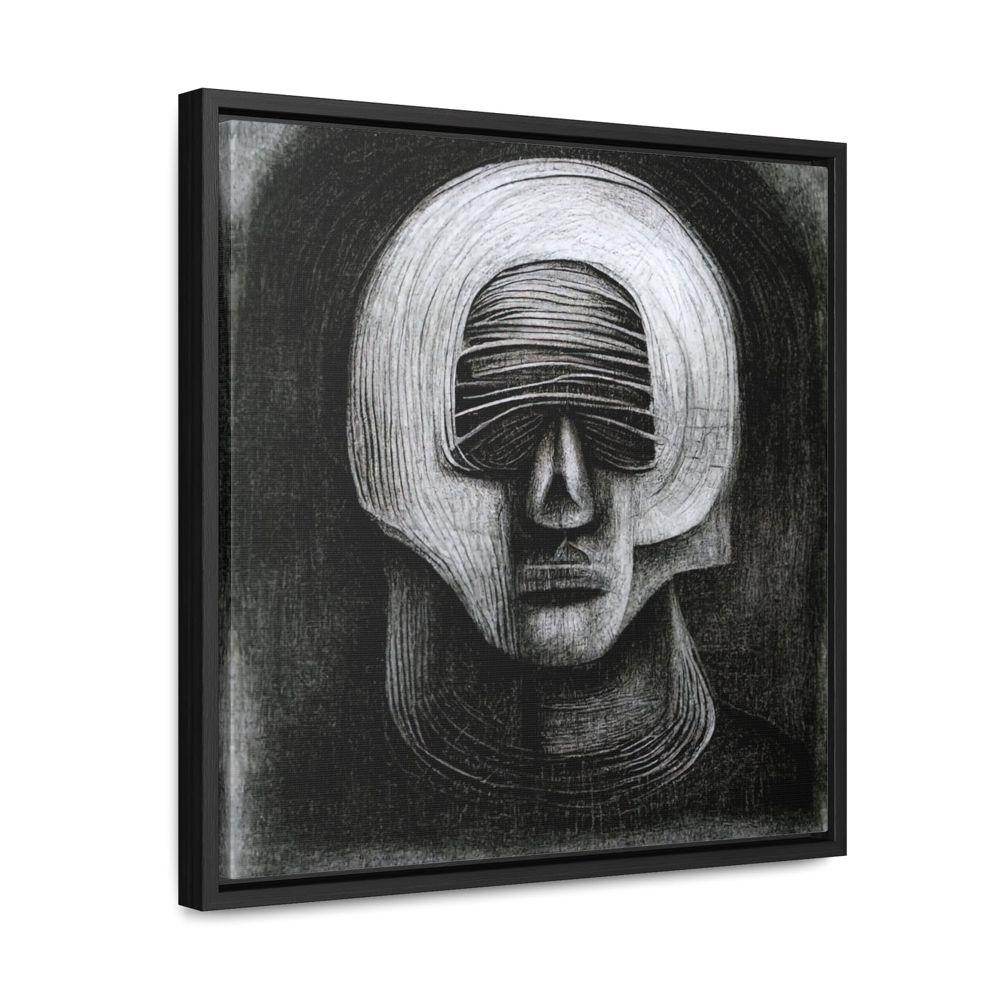 Brain 43, Valentinii, Gallery Canvas Wraps, Square Frame