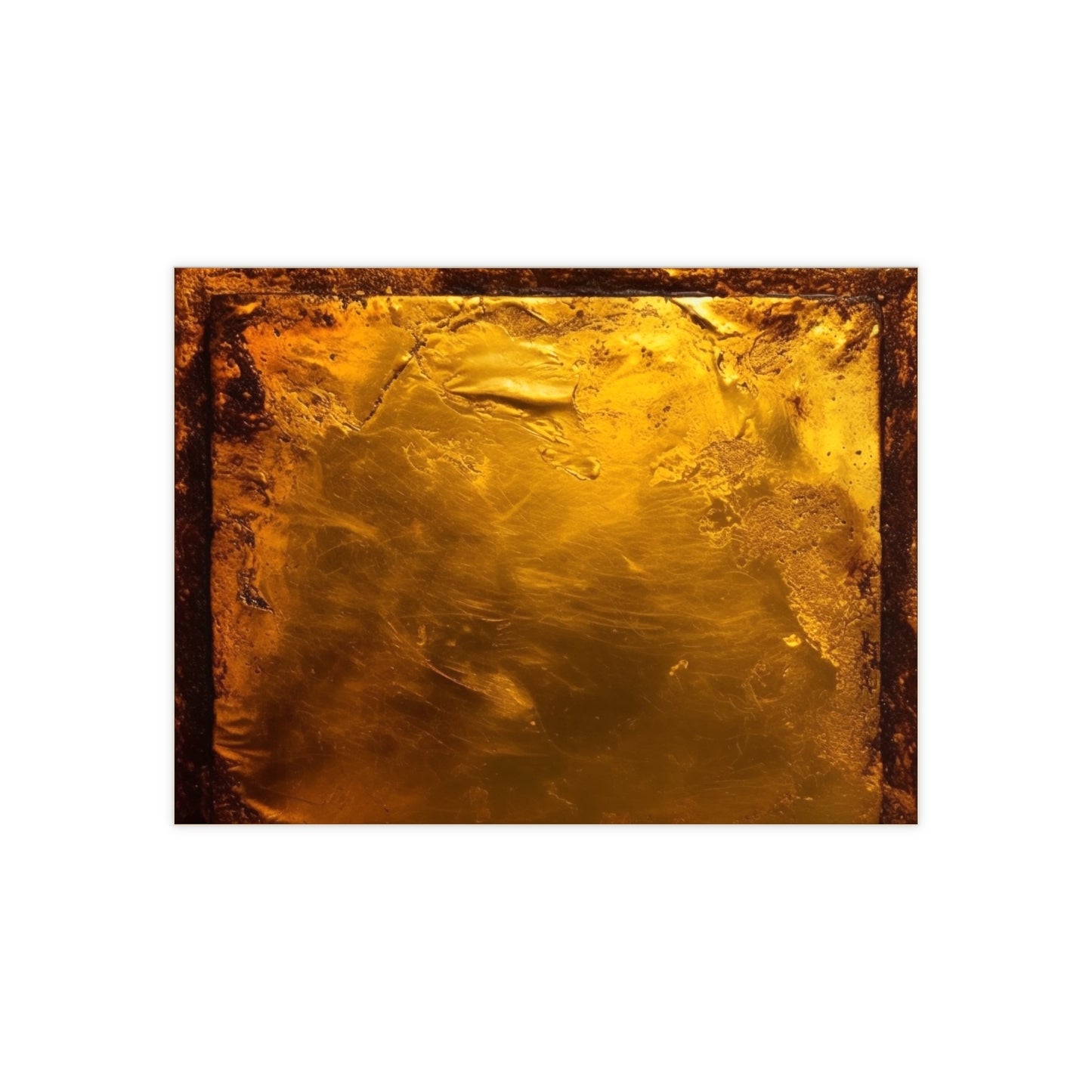 Gold 7, Ceramic Photo Tile