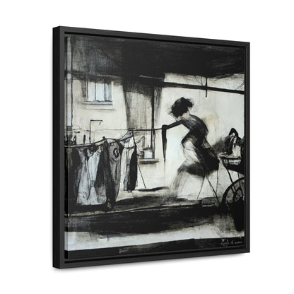 Domestic Memories 16, Valentinii, Gallery Canvas Wraps, Square Frame