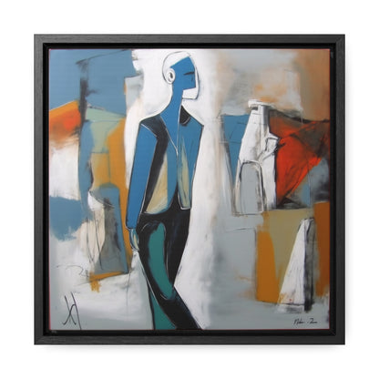 Sad Man 28, Valentinii, Gallery Canvas Wraps, Square Frame