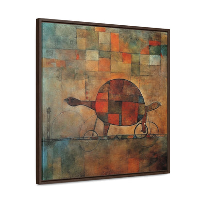 Turtle 11, Gallery Canvas Wraps, Square Frame