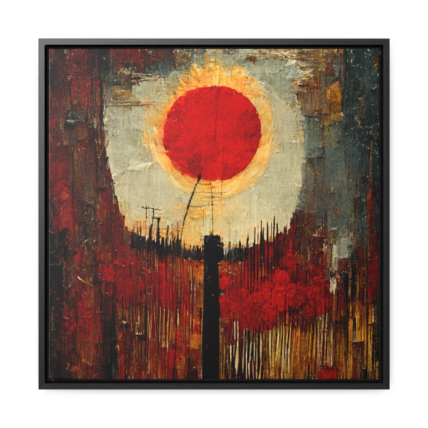 Land of the Sun 29, Valentinii, Gallery Canvas Wraps, Square Frame