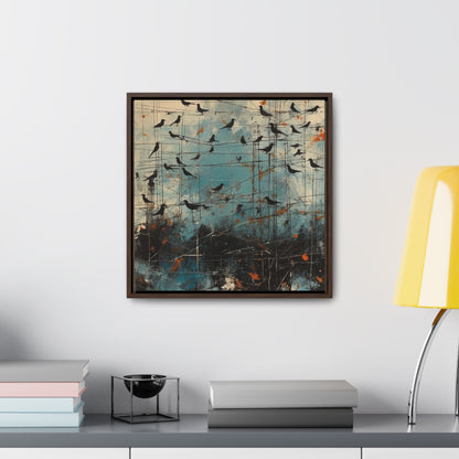 Bird 32, Gallery Canvas Wraps, Square Frame