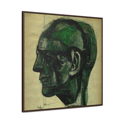 Heads 7, Valentinii, Gallery Canvas Wraps, Square Frame