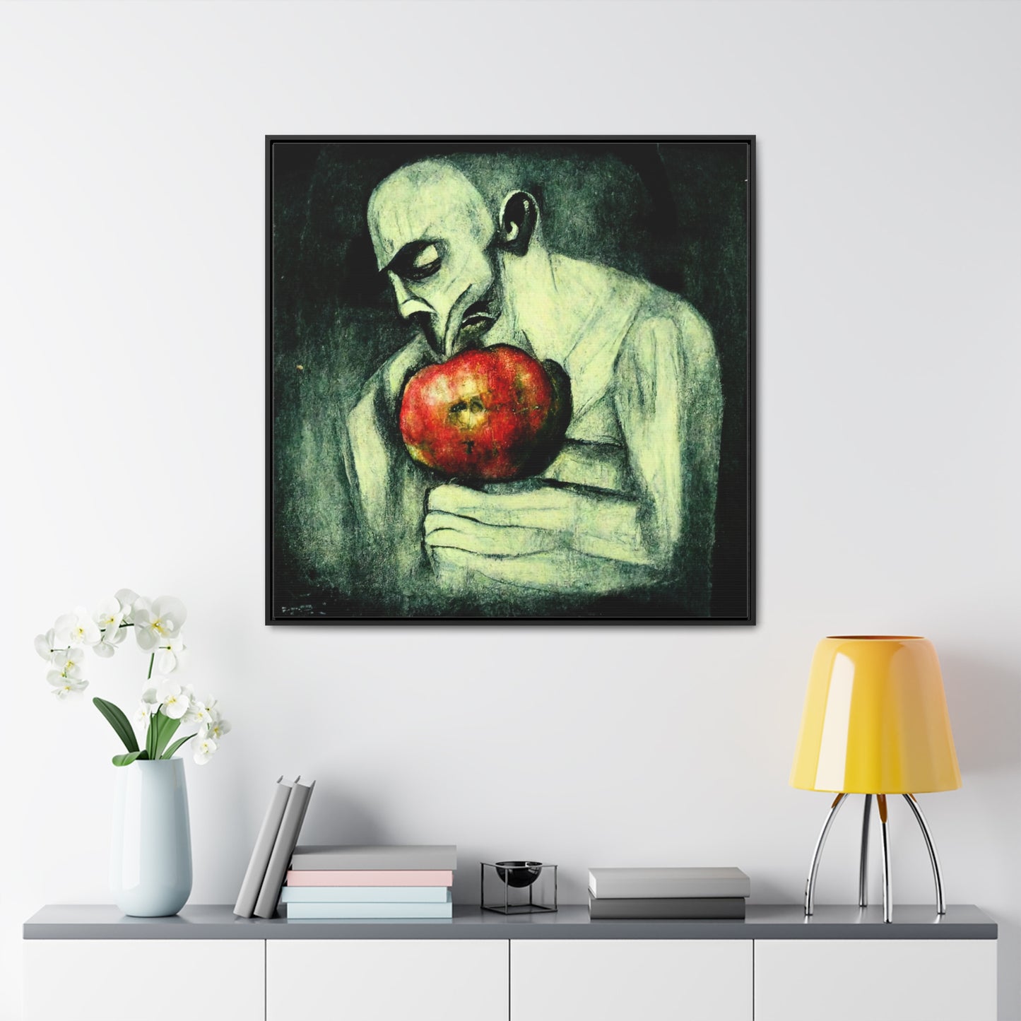 Apple 2, Valentinii, Gallery Canvas Wraps, Square Frame