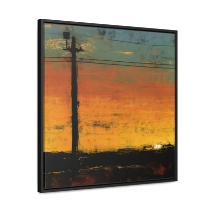 Land of the Sun 82, Valentinii, Gallery Canvas Wraps, Square Frame