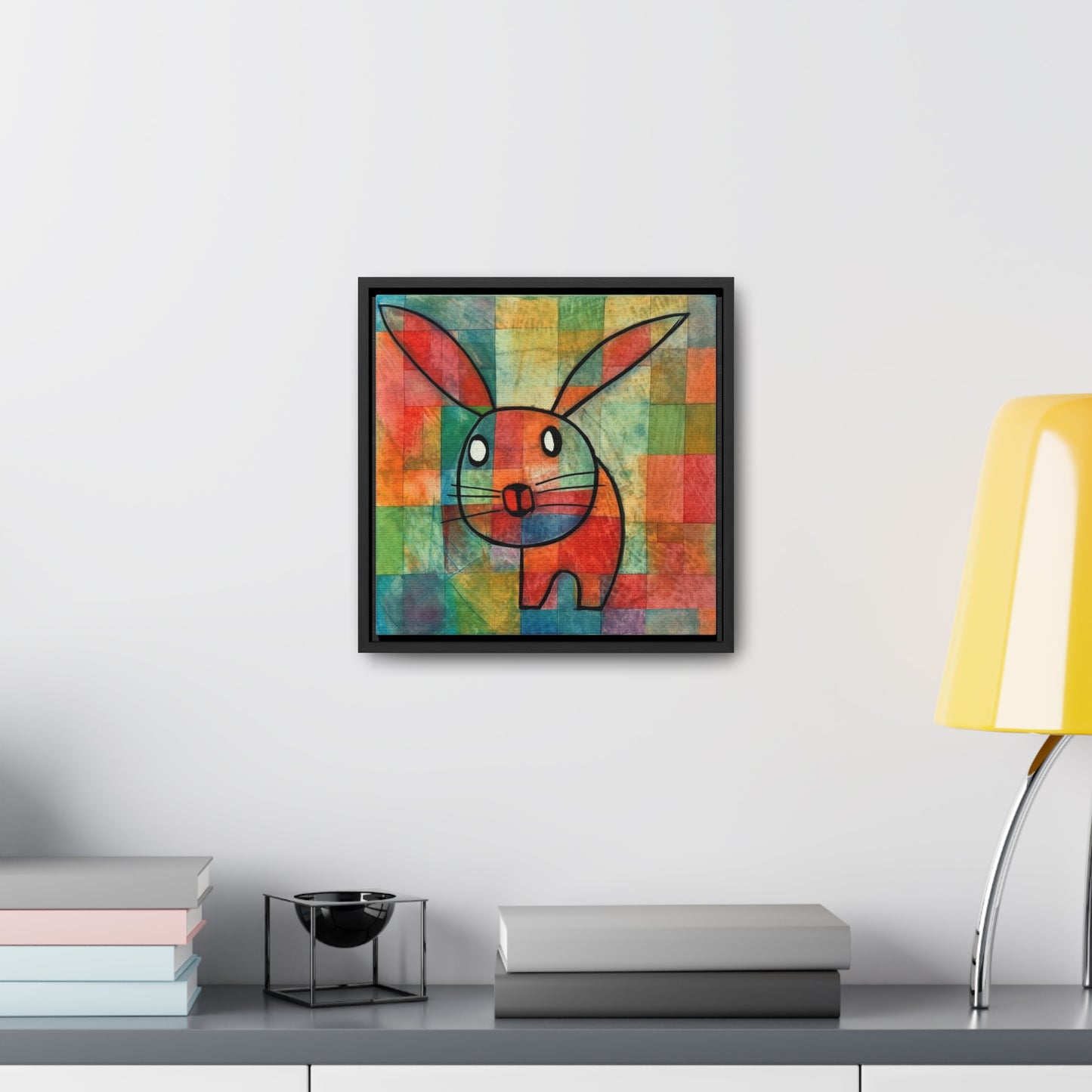 Rabbit 11, Gallery Canvas Wraps, Square Frame