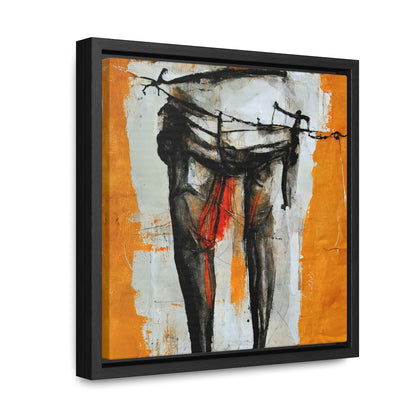 Feet and Drama 11, Valentinii, Gallery Canvas Wraps, Square Frame