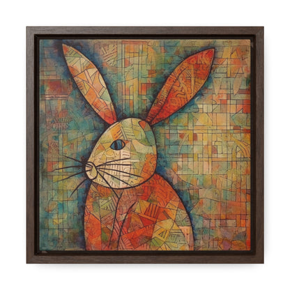 Rabbit 20, Gallery Canvas Wraps, Square Frame