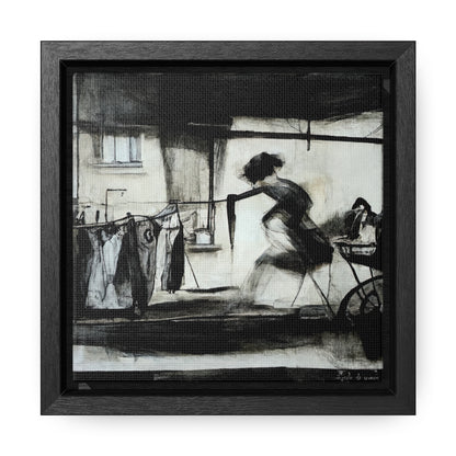 Domestic Memories 16, Valentinii, Gallery Canvas Wraps, Square Frame