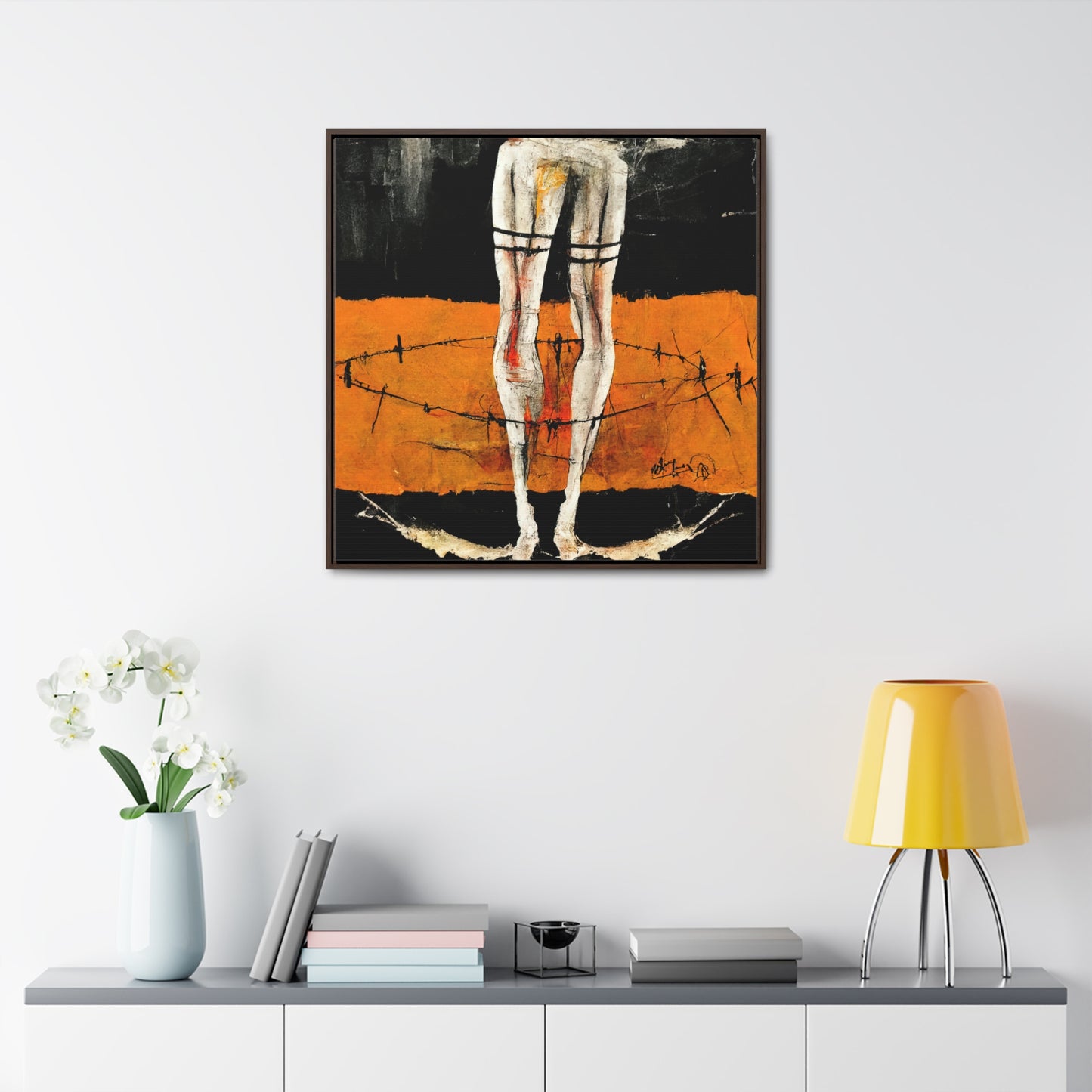 Feet and Drama 13, Valentinii, Gallery Canvas Wraps, Square Frame