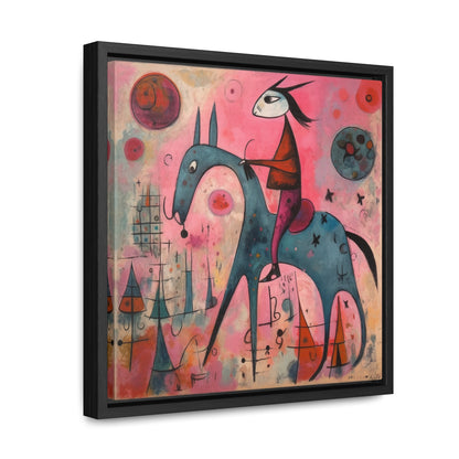 The Dreams of the Child 53, Gallery Canvas Wraps, Square Frame