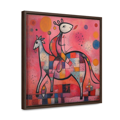 The Dreams of the Child 2, Gallery Canvas Wraps, Square Frame