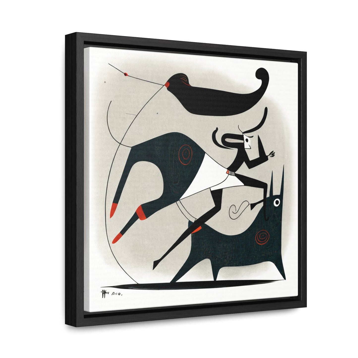 Naivia 29, Gallery Canvas Wraps, Square Frame