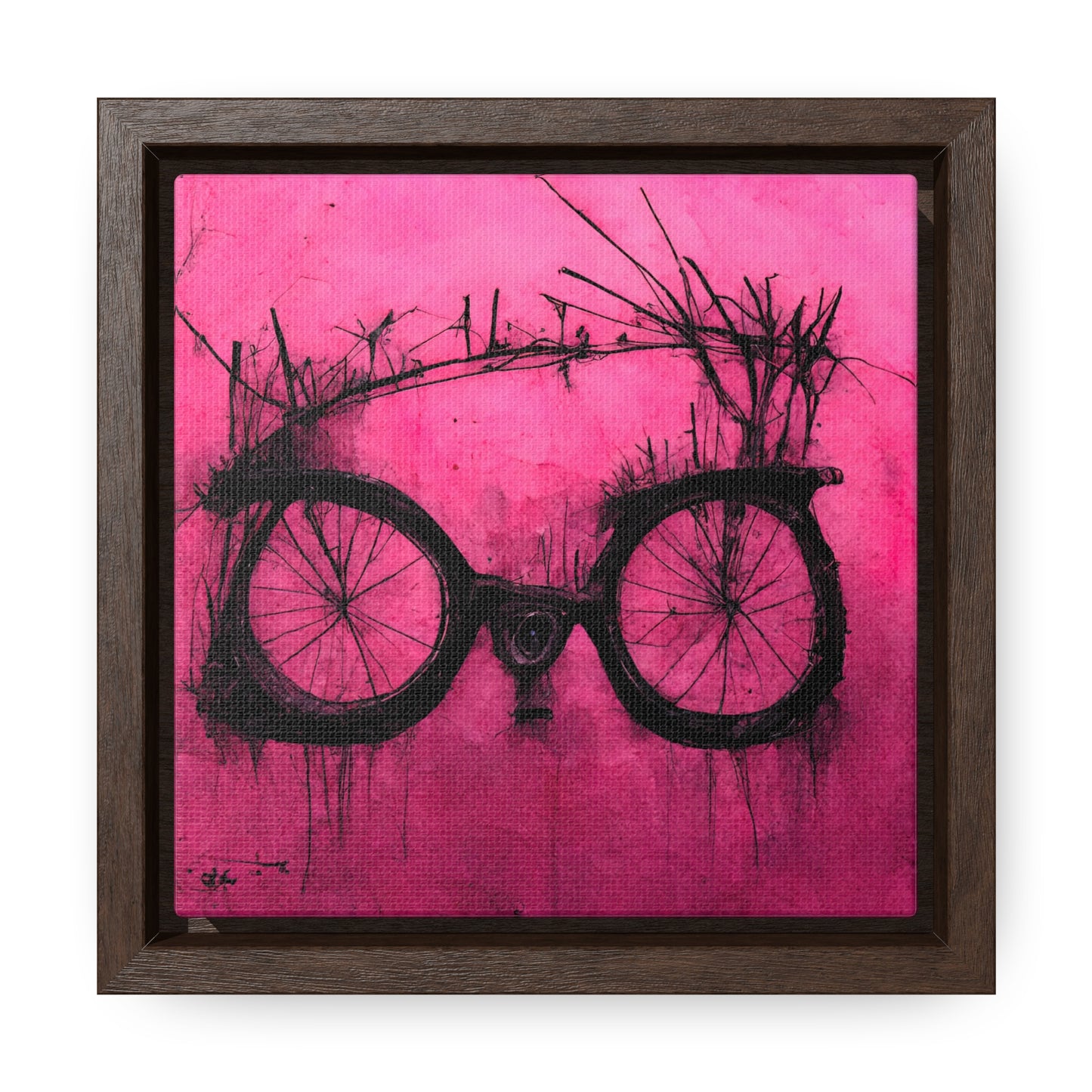 Bicycle, Valentinii, Gallery Canvas Wraps, Square Frame