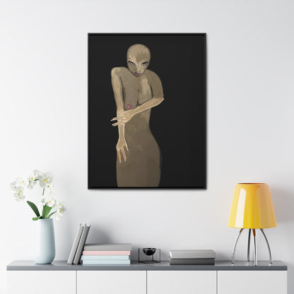 Disease, Original Eduard Pavel, Gallery Canvas Wraps, Vertical Frame