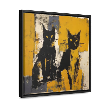 Cat 14, Gallery Canvas Wraps, Square Frame