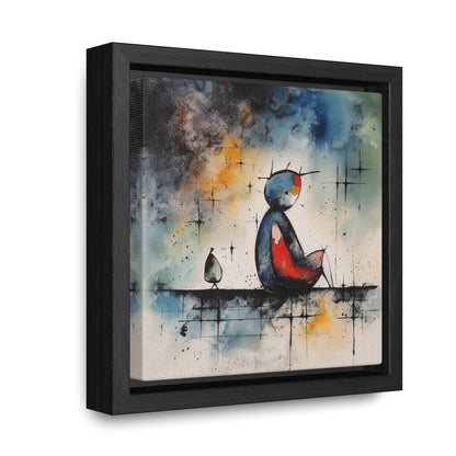 Sad Man 6, Valentinii, Gallery Canvas Wraps, Square Frame