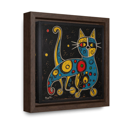 Cat 126, Gallery Canvas Wraps, Square Frame