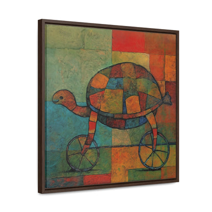 Turtle 19, Gallery Canvas Wraps, Square Frame