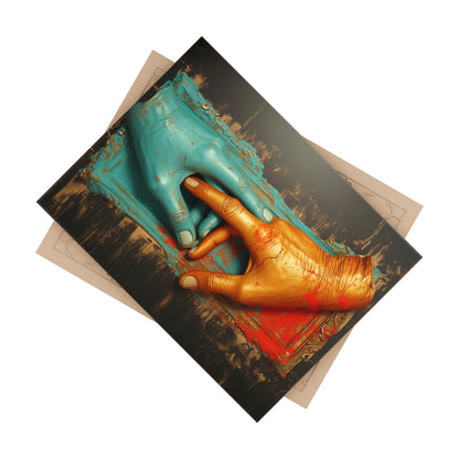 Hands 30, Ceramic Photo Tile