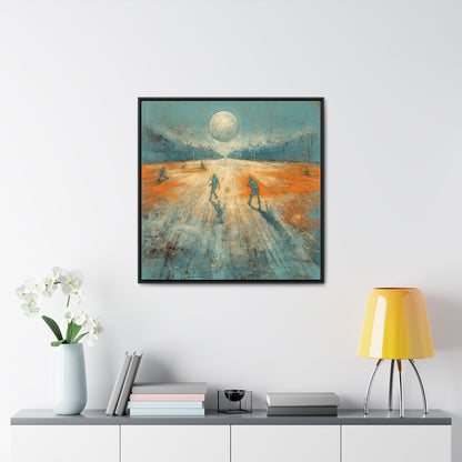 Childhood 16, Gallery Canvas Wraps, Square Frame