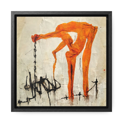 Feet and Drama 19, Valentinii, Gallery Canvas Wraps, Square Frame