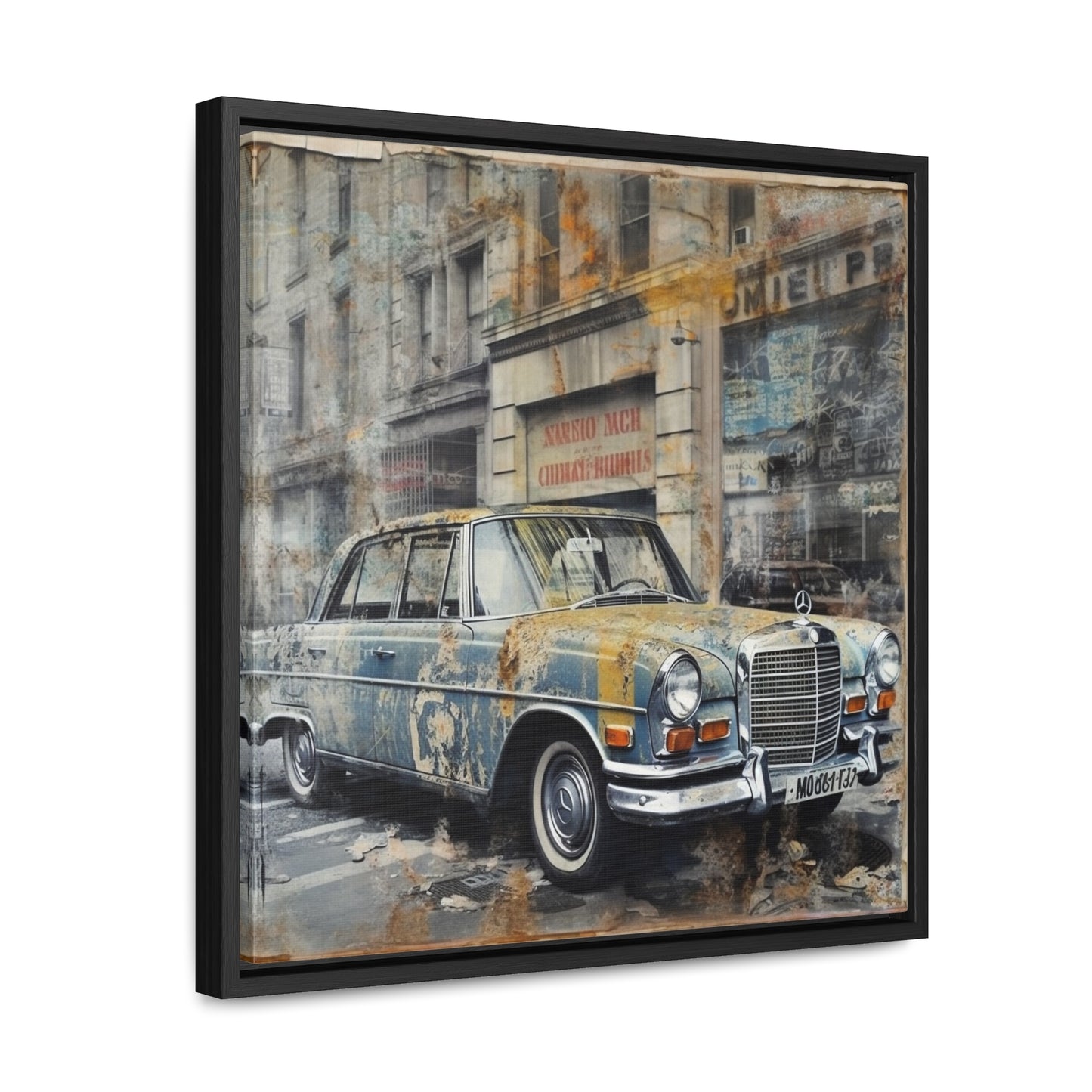 USA 8, Gallery Canvas Wraps, Square Frame