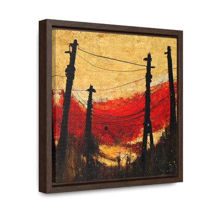 Land of the Sun 22, Valentinii, Gallery Canvas Wraps, Square Frame