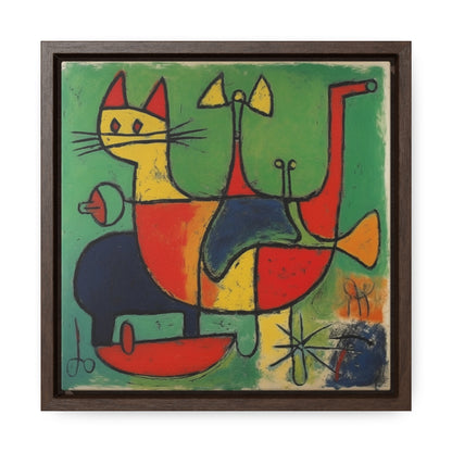 Cat 135, Gallery Canvas Wraps, Square Frame