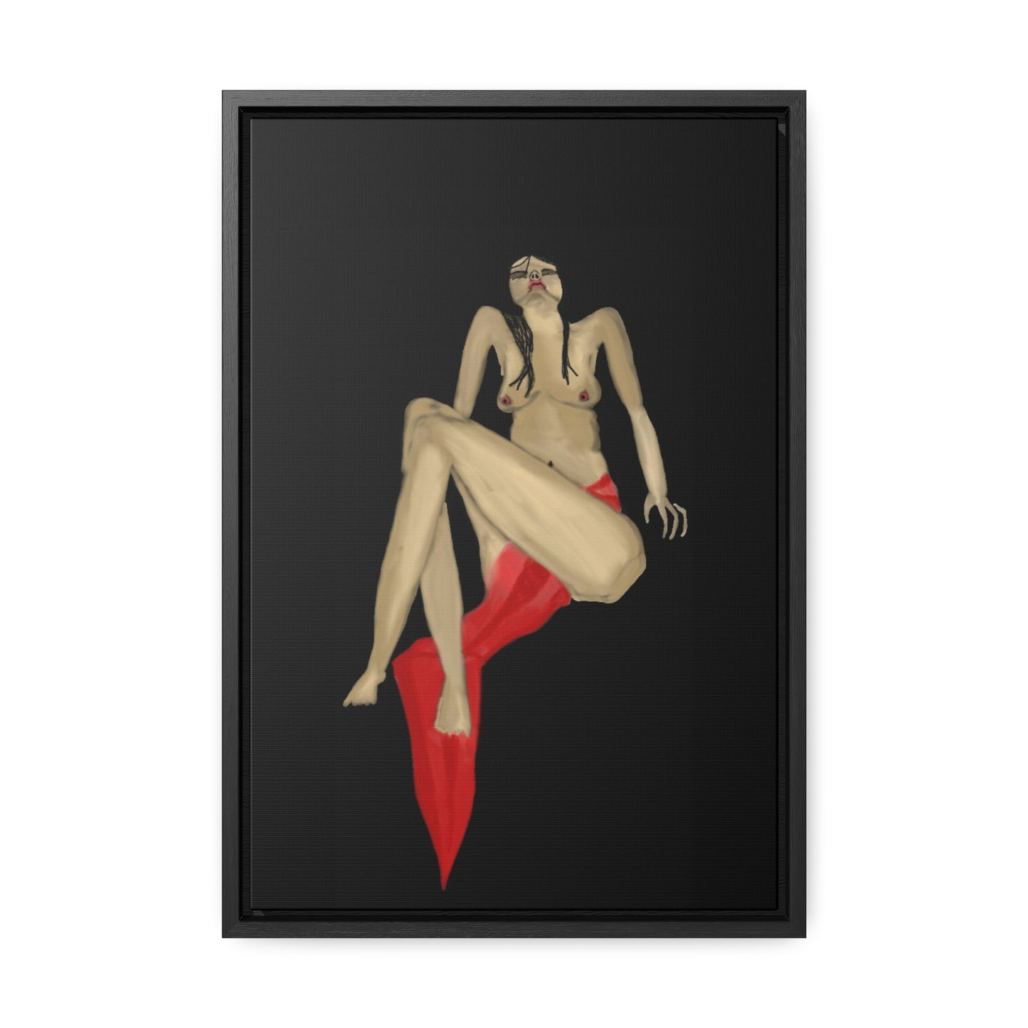 Ecstasy, Original Eduard Pavel, Gallery Canvas Wraps, Vertical Frame