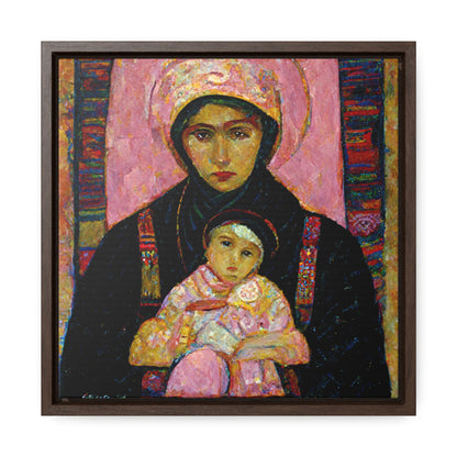 Mary and the Child 6, Valentinii, Gallery Canvas Wraps, Square Frame