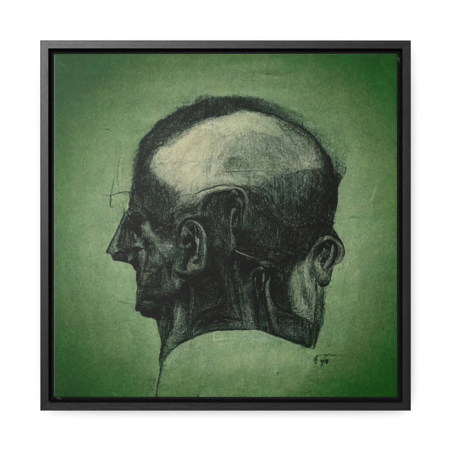 Heads 16, Valentinii, Gallery Canvas Wraps, Square Frame