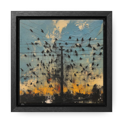 Bird 35, Gallery Canvas Wraps, Square Frame