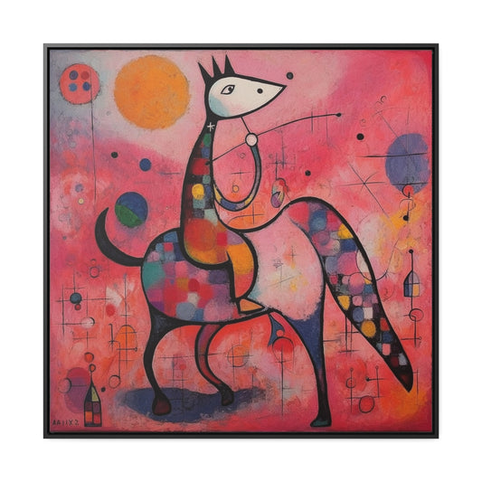 The Dreams of the Child 20, Gallery Canvas Wraps, Square Frame