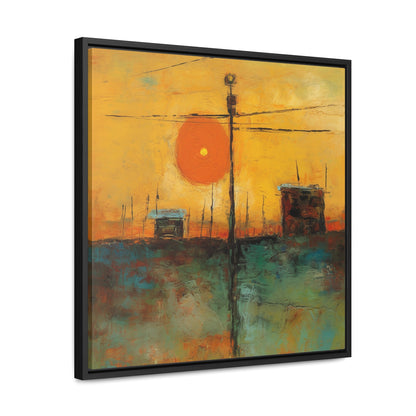 Land of the Sun 58, Valentinii, Gallery Canvas Wraps, Square Frame