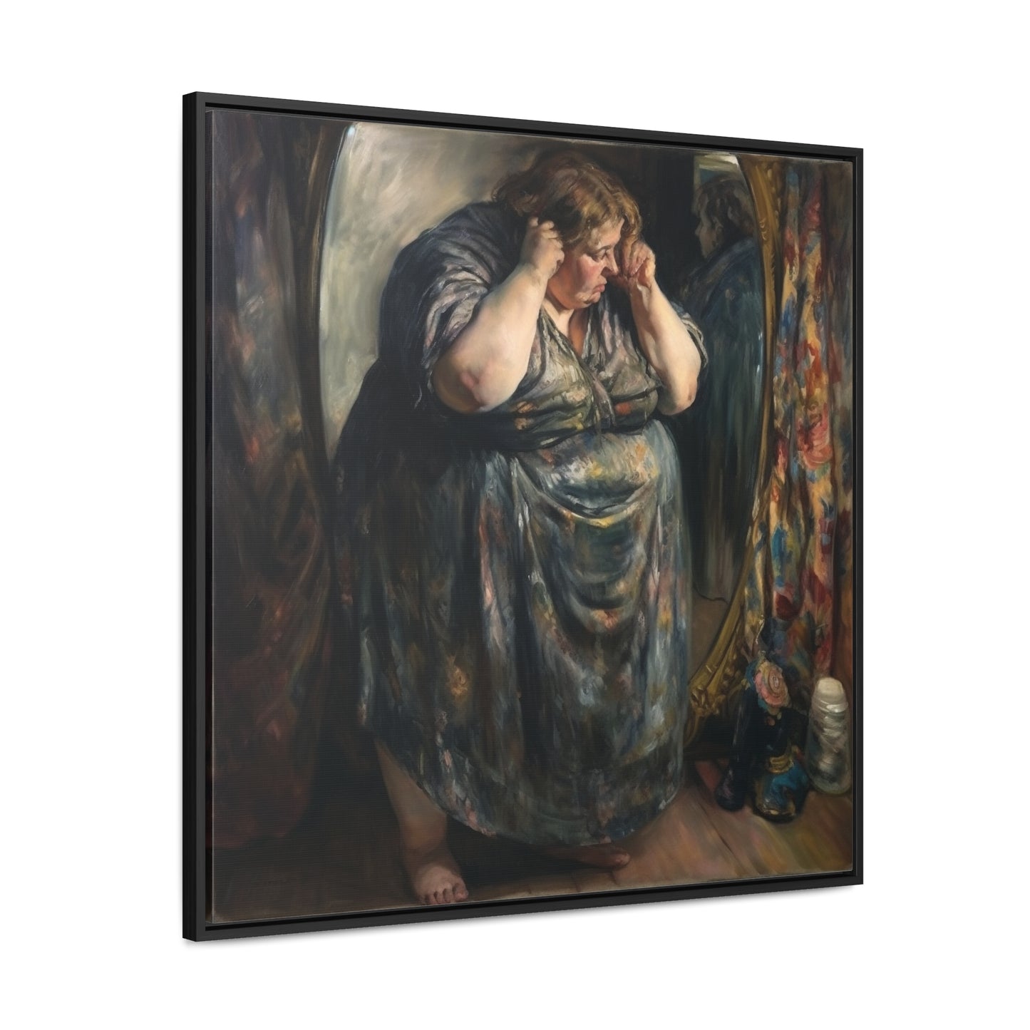 Baroque 3, Valentinii, Gallery Canvas Wraps, Square Frame