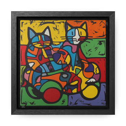 Cat 145, Gallery Canvas Wraps, Square Frame