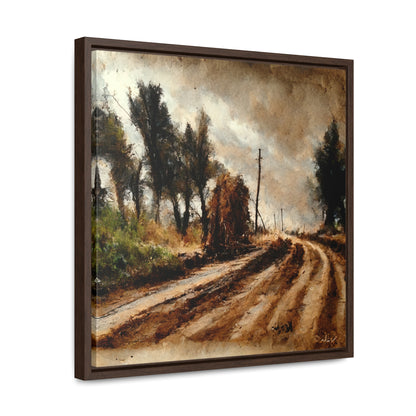 To the Rainy Land 10, Valentinii, Gallery Canvas Wraps, Square Frame