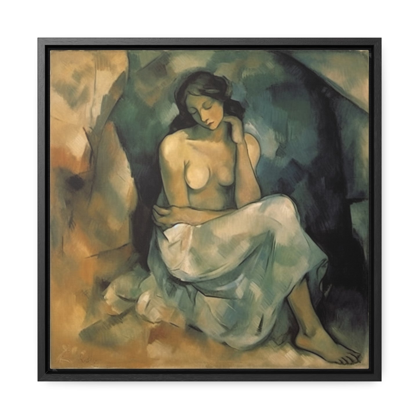 Women 12, Valentinii, Gallery Canvas Wraps, Square Frame