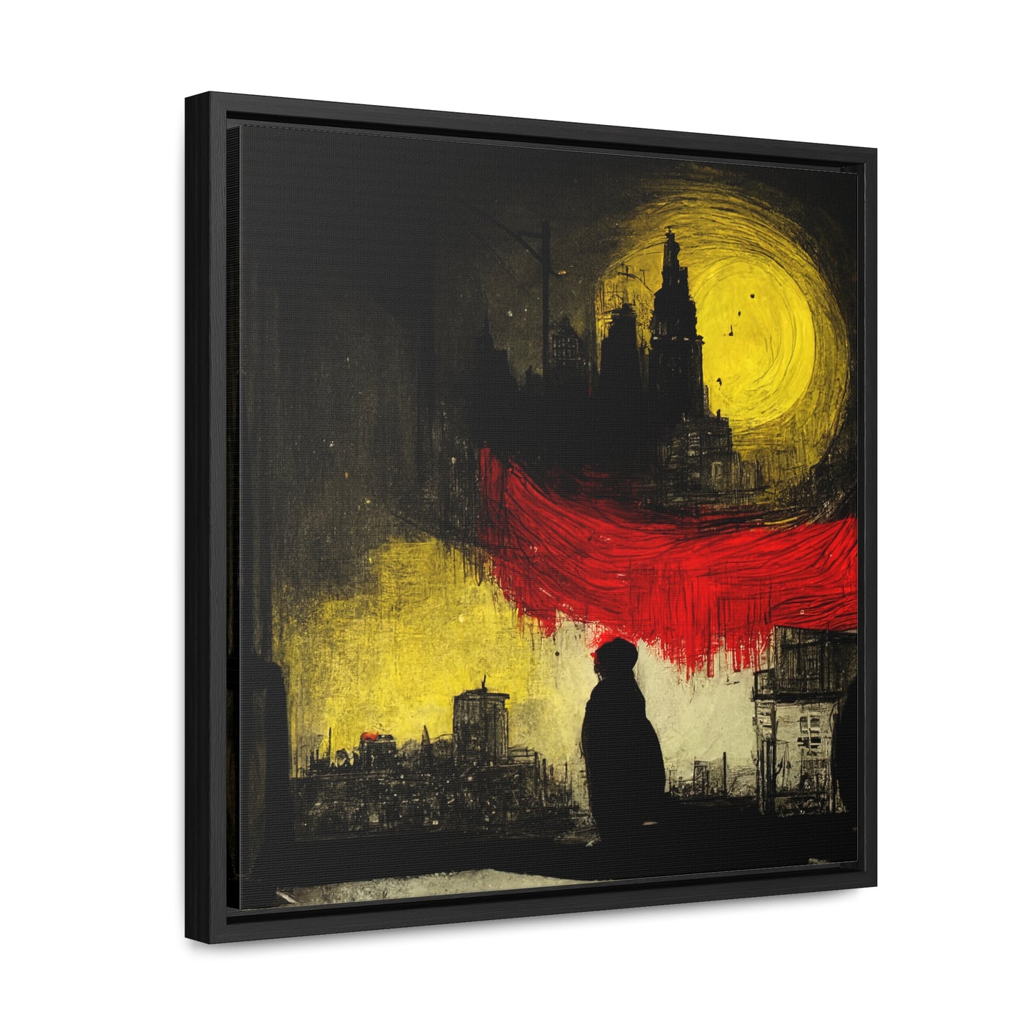 Urban Rat 2, Valentinii, Gallery Canvas Wraps, Square Frame