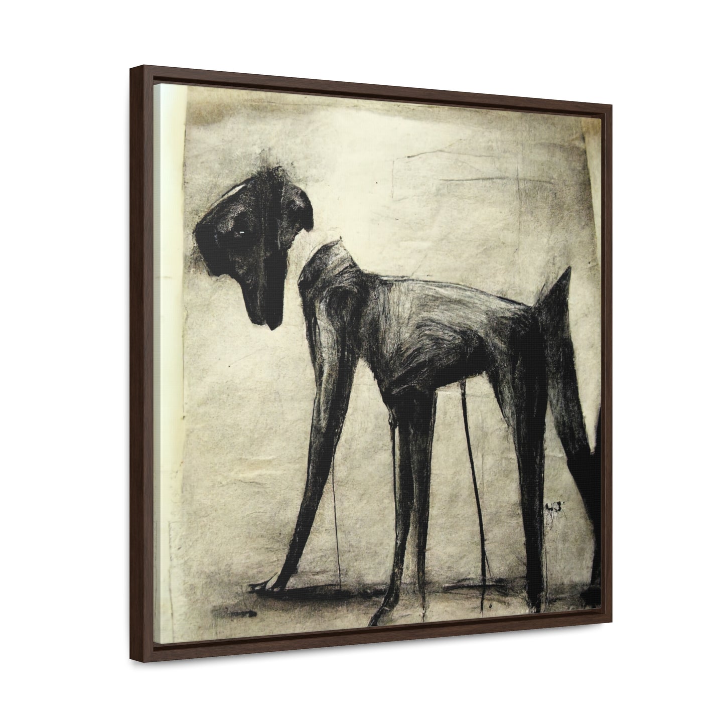 Dogs and Puppies 23, Valentinii, Gallery Canvas Wraps, Square Frame