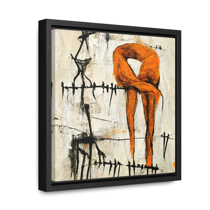 Feet and Drama 18, Valentinii, Gallery Canvas Wraps, Square Frame