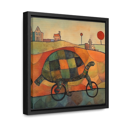 Turtle 5, Gallery Canvas Wraps, Square Frame