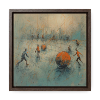 Childhood 28, Gallery Canvas Wraps, Square Frame