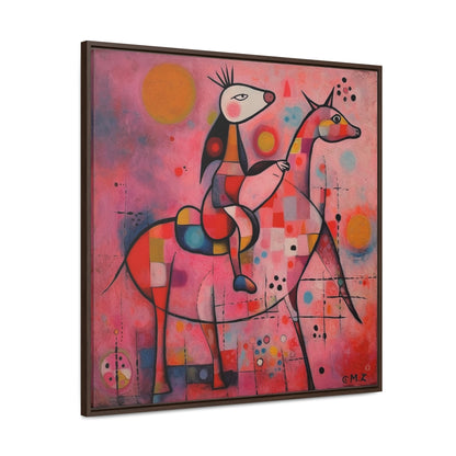 The Dreams of the Child 5, Gallery Canvas Wraps, Square Frame