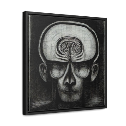 Brain 50, Valentinii, Gallery Canvas Wraps, Square Frame