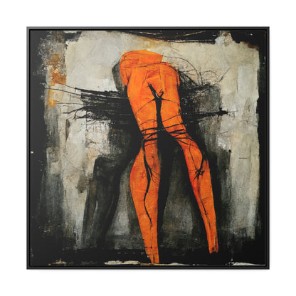 Feet and Drama 20, Valentinii, Gallery Canvas Wraps, Square Frame